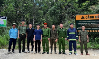 Bắc Ninh: Giải cứu kịp thời hai du khách lạc trong rừng sâu Tây Yên Tử